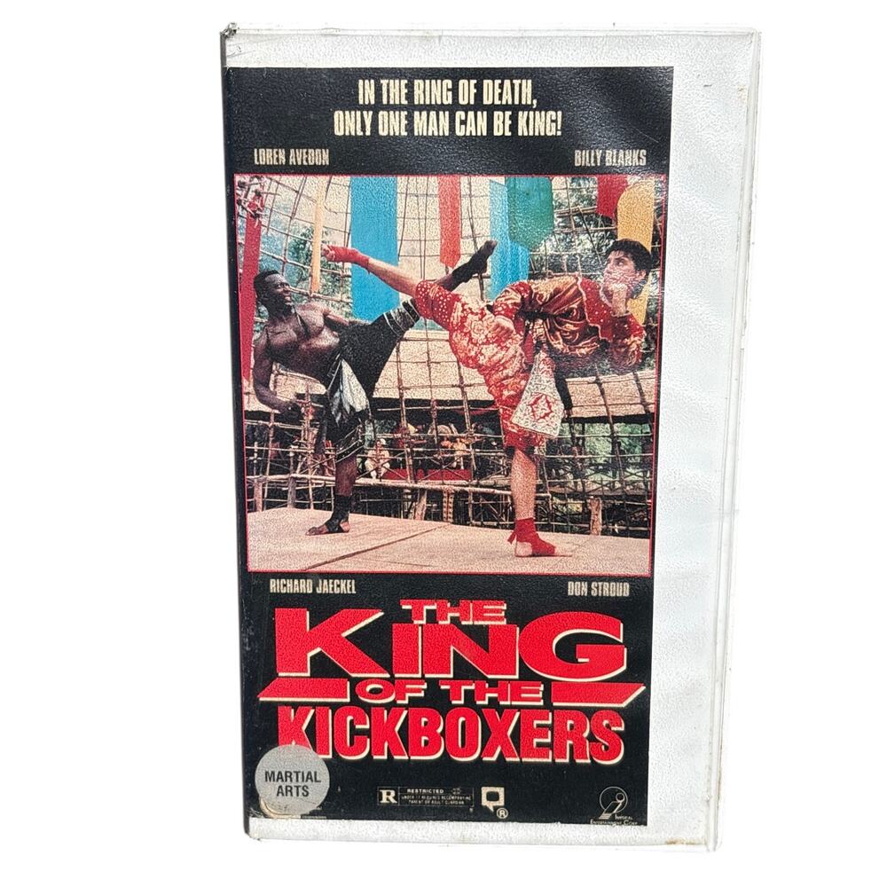 King Of The Kickboxers 1991 VHS TAPE Martial Arts Karate Billy Blanks Rare